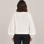 Elyzianne — White — back view