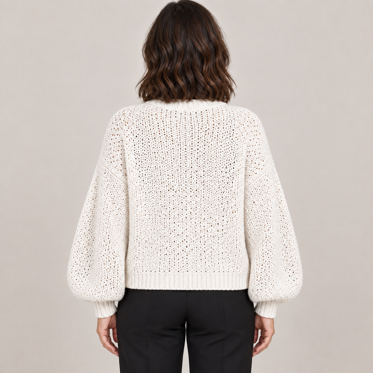 Elyzianne — White — back view