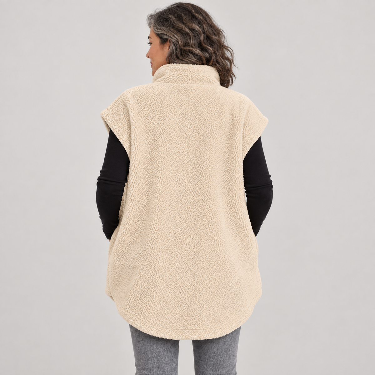 Ranjana — Beige — back view