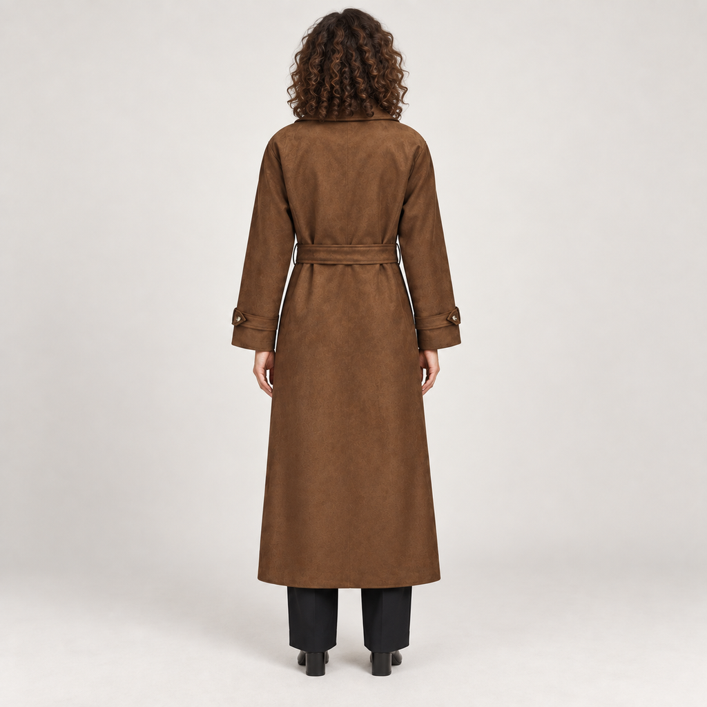 Nadine — Brown — back view