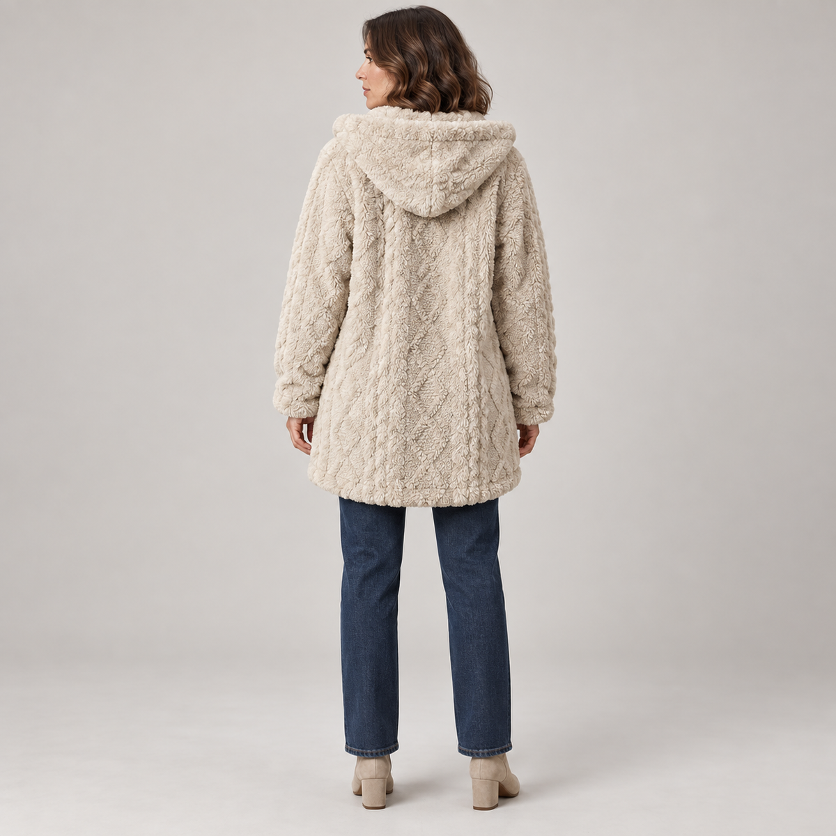 Alice — Beige — back view
