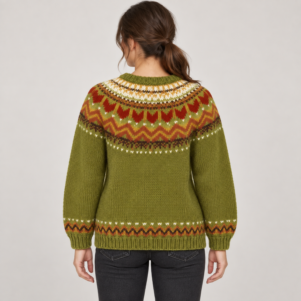 Jasmine — Green — back view