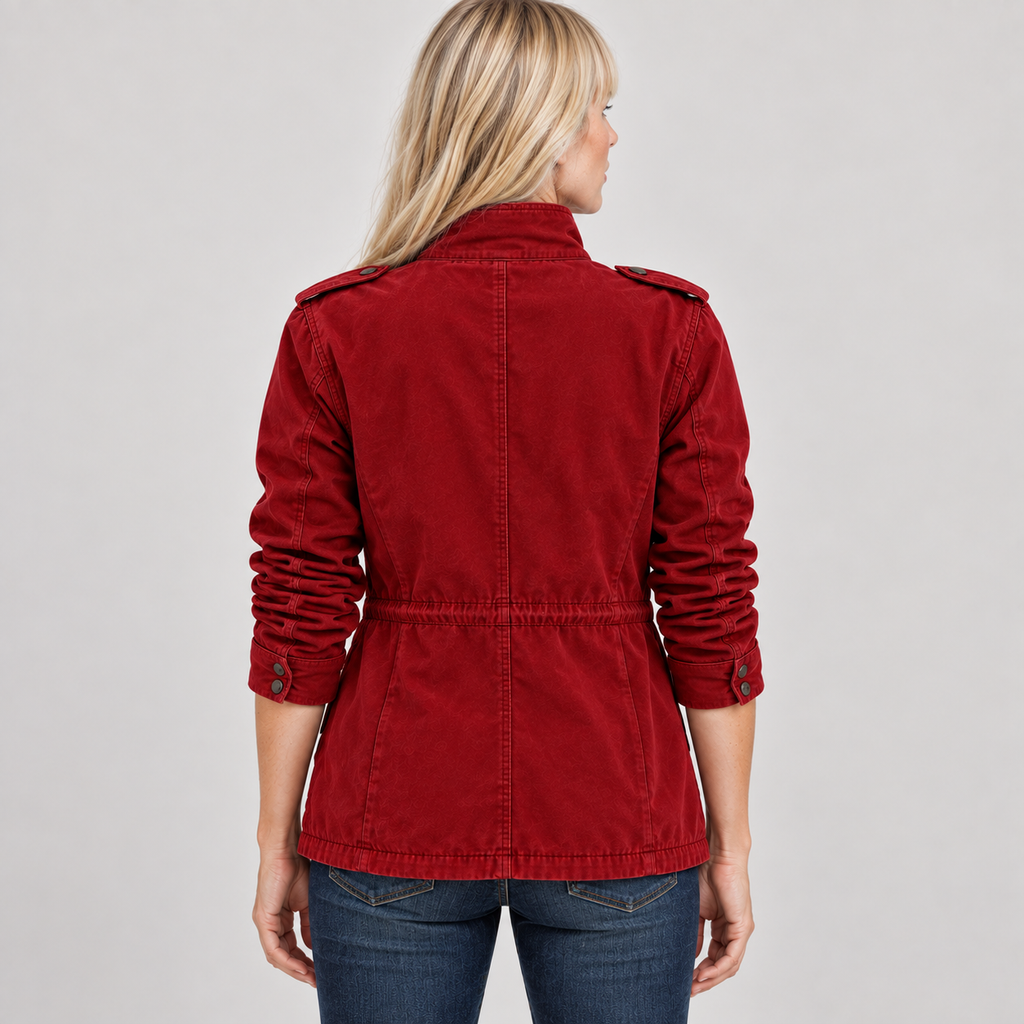 Olga — Claret — back view