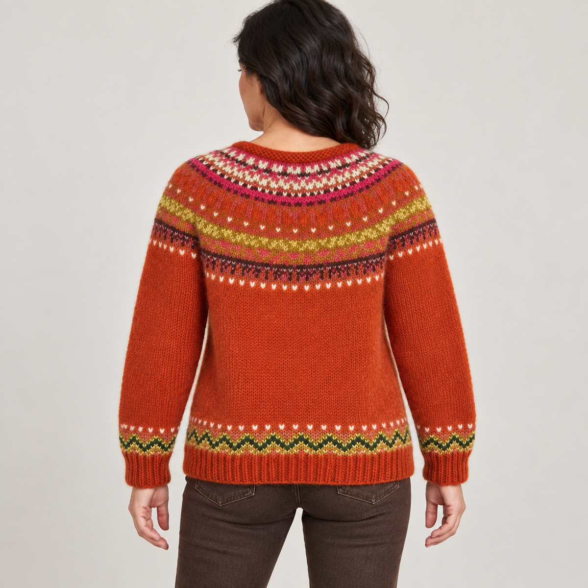 Simona — Red — back view