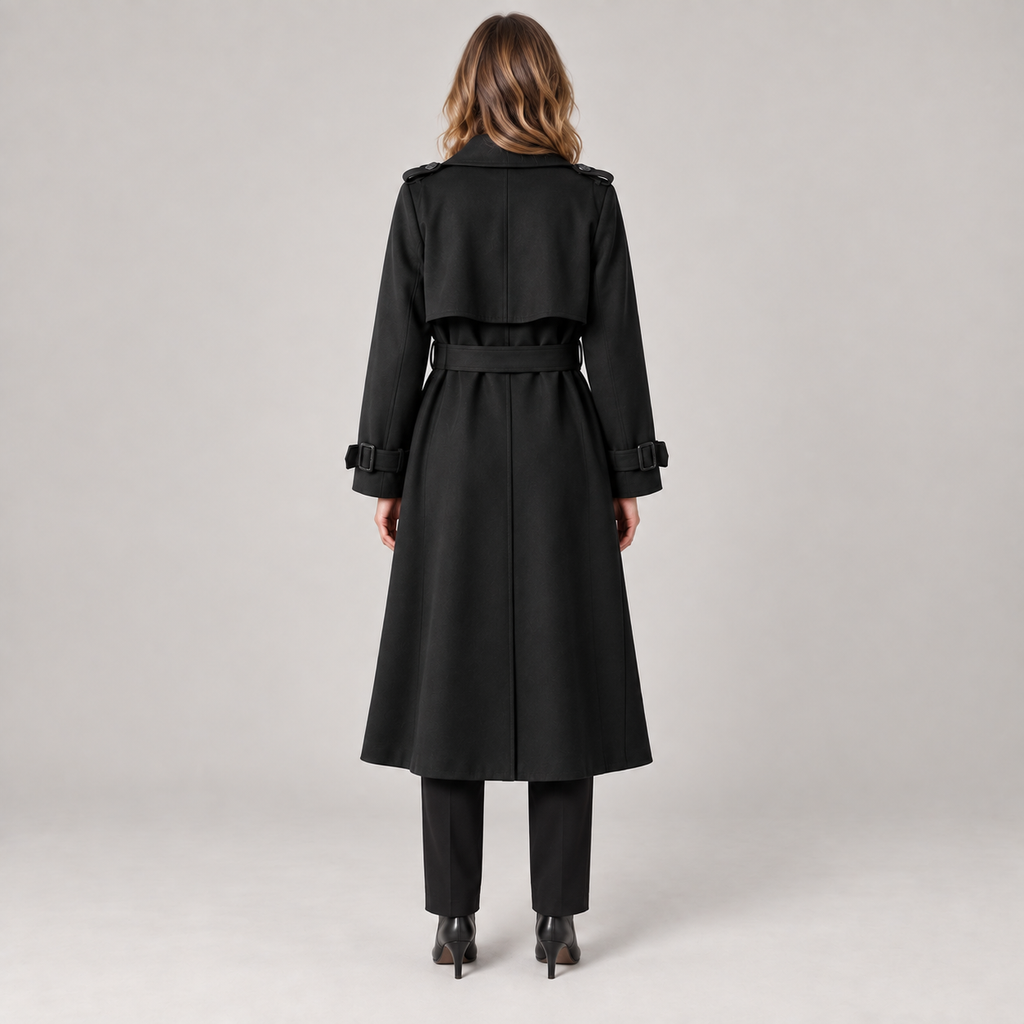 Sophia — Black — back view