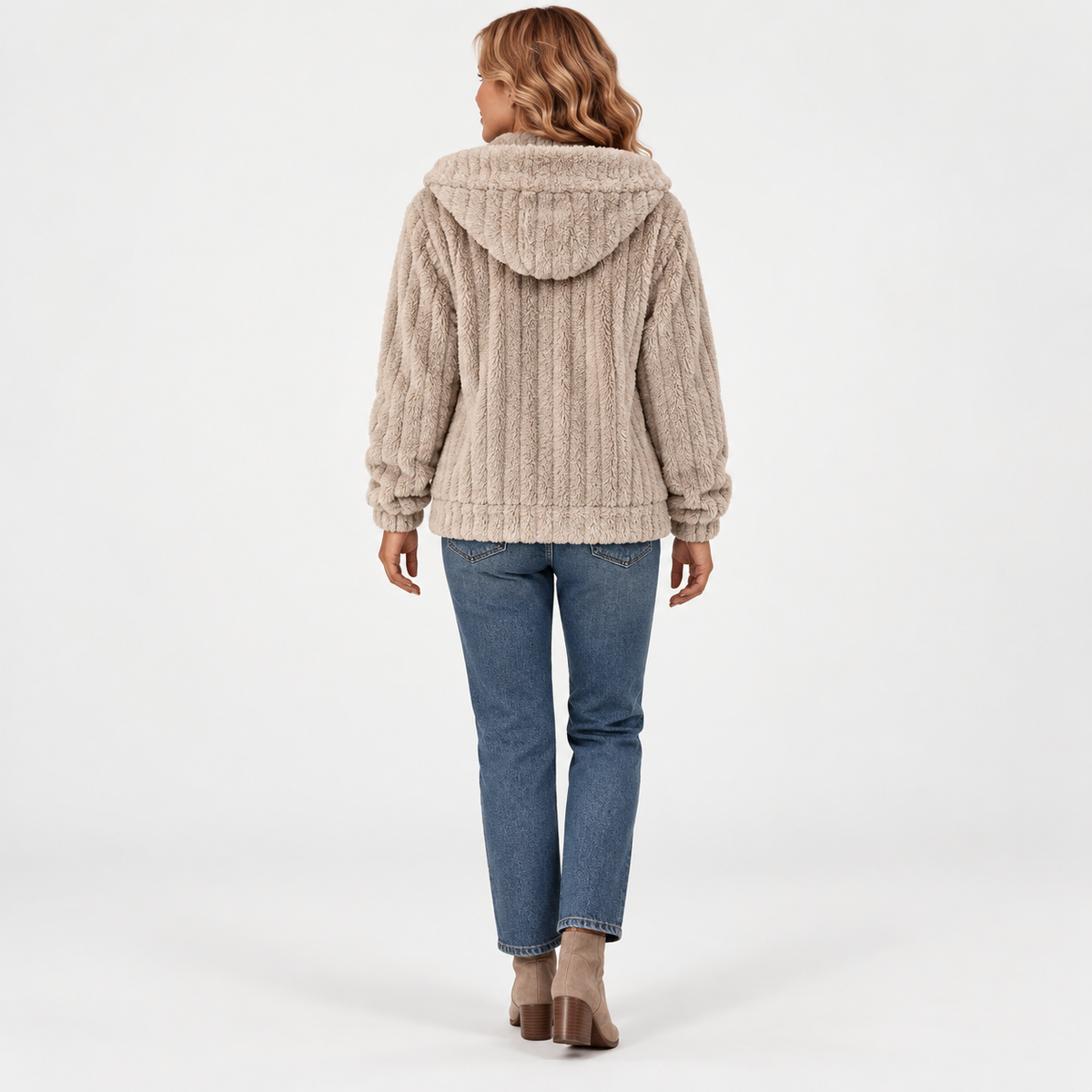 Genevieve — Apricot — back view