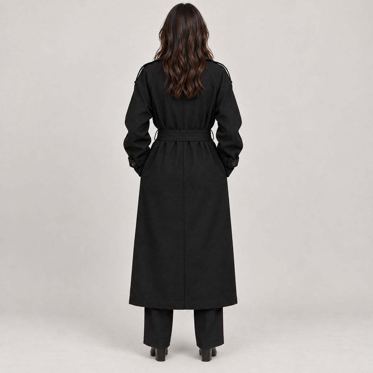 Clara — Black — back view