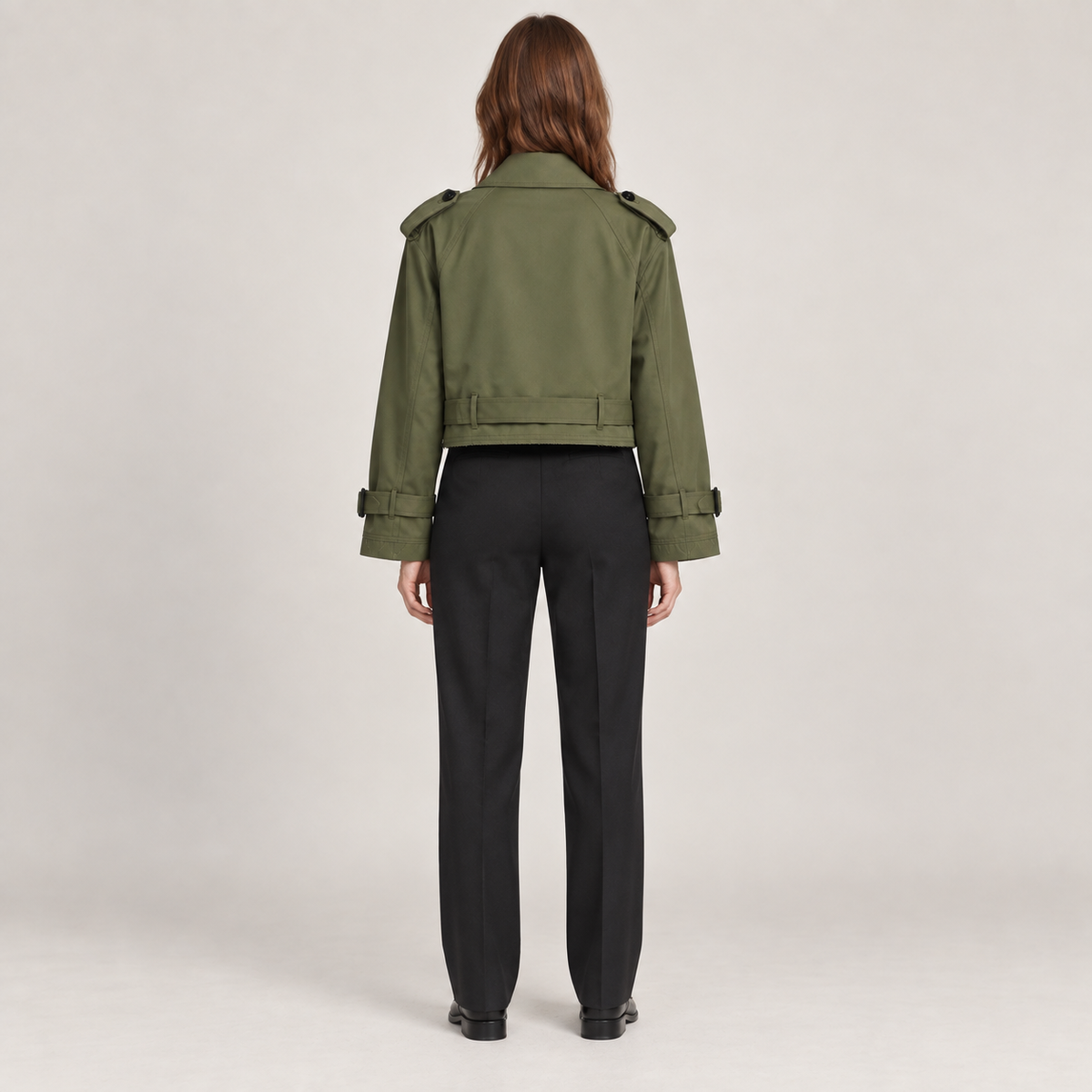 Geesje — Army Green — back view