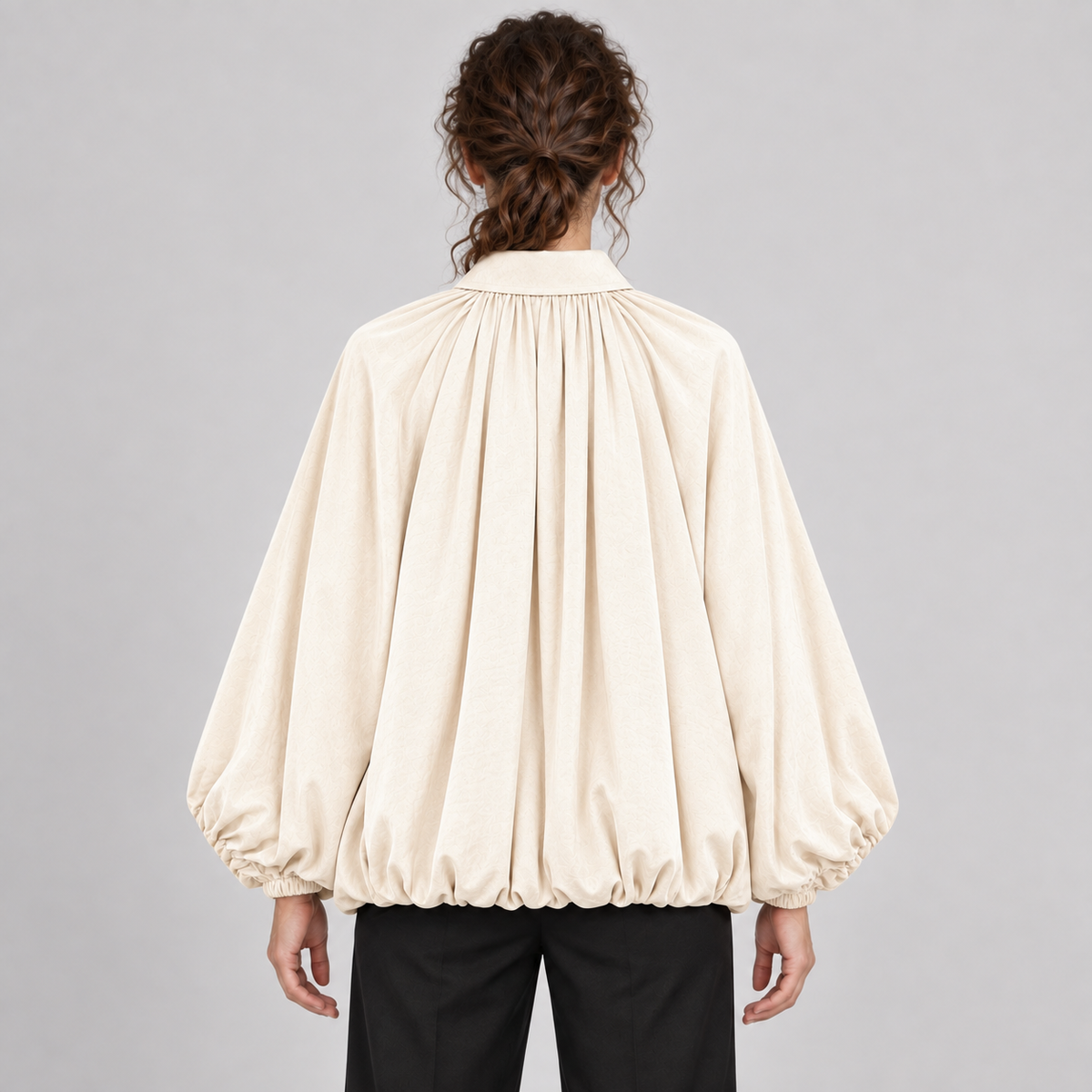 Charlize — Beige — back view