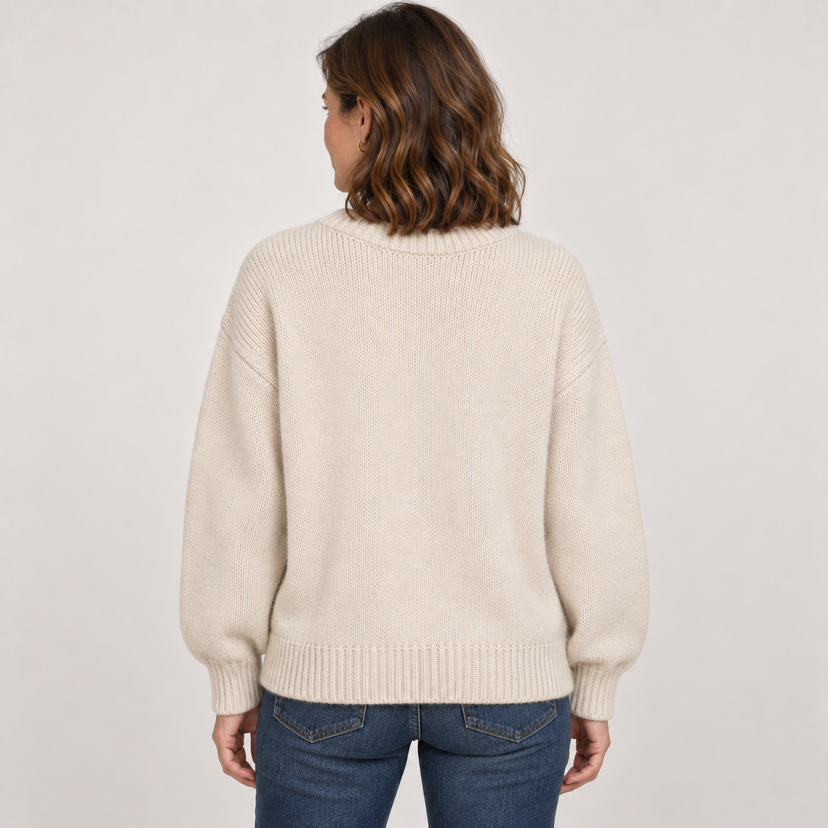 Naomi — Beige — back view