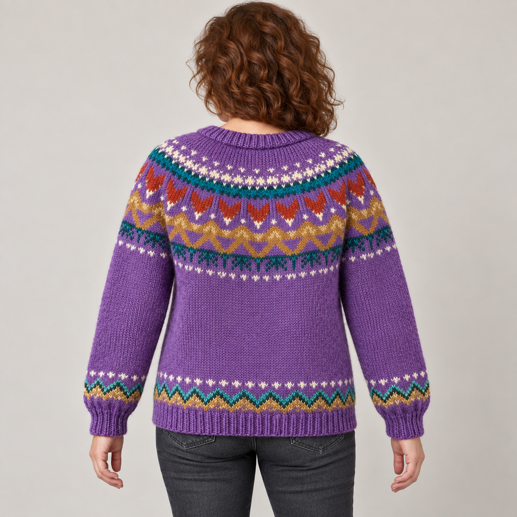 Solva — Purple — back view