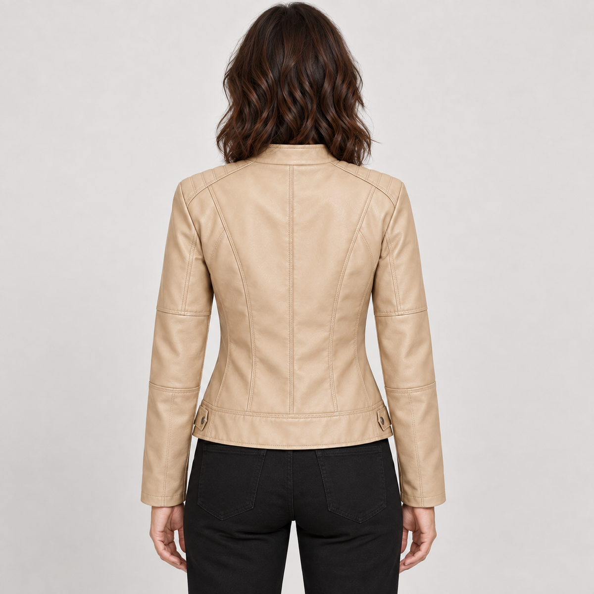 Beatrice — Apricot — back view