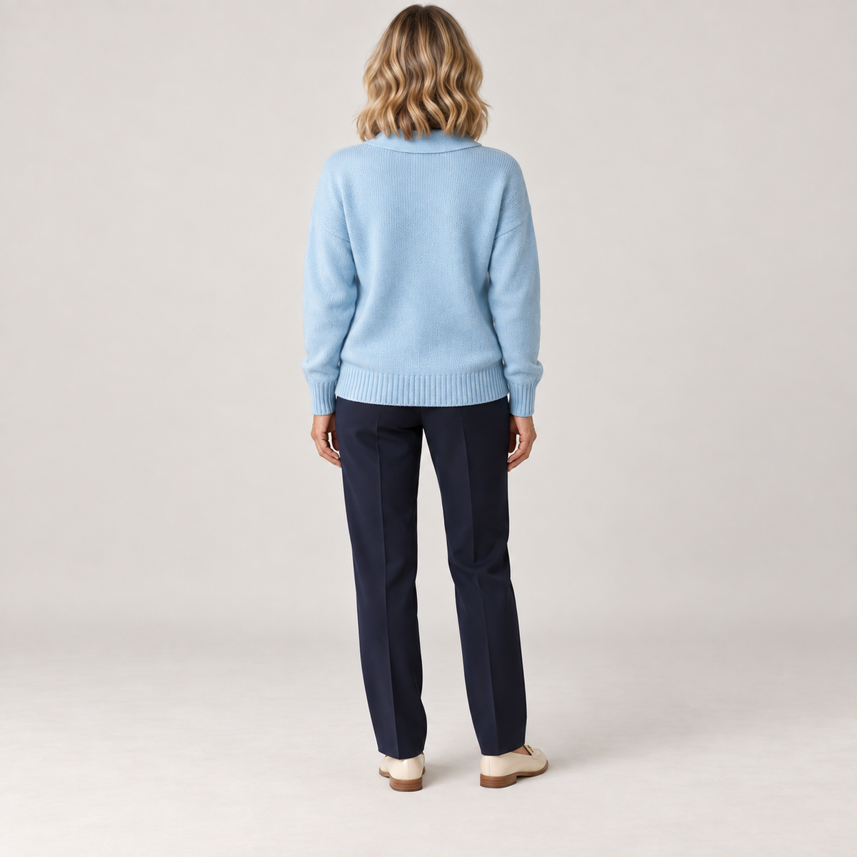 Madeline — Blue — back view
