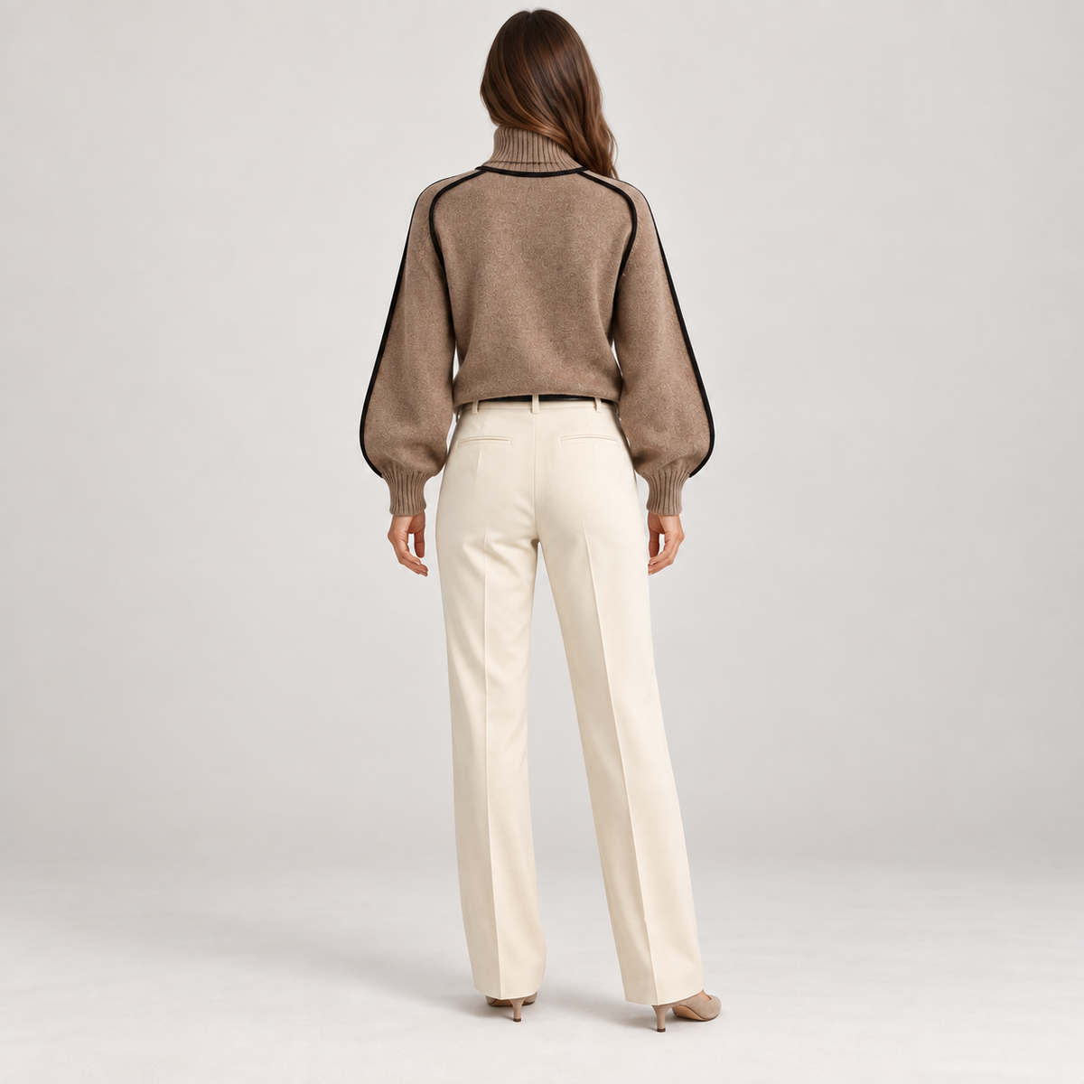 Elizandraa — Brown — back view