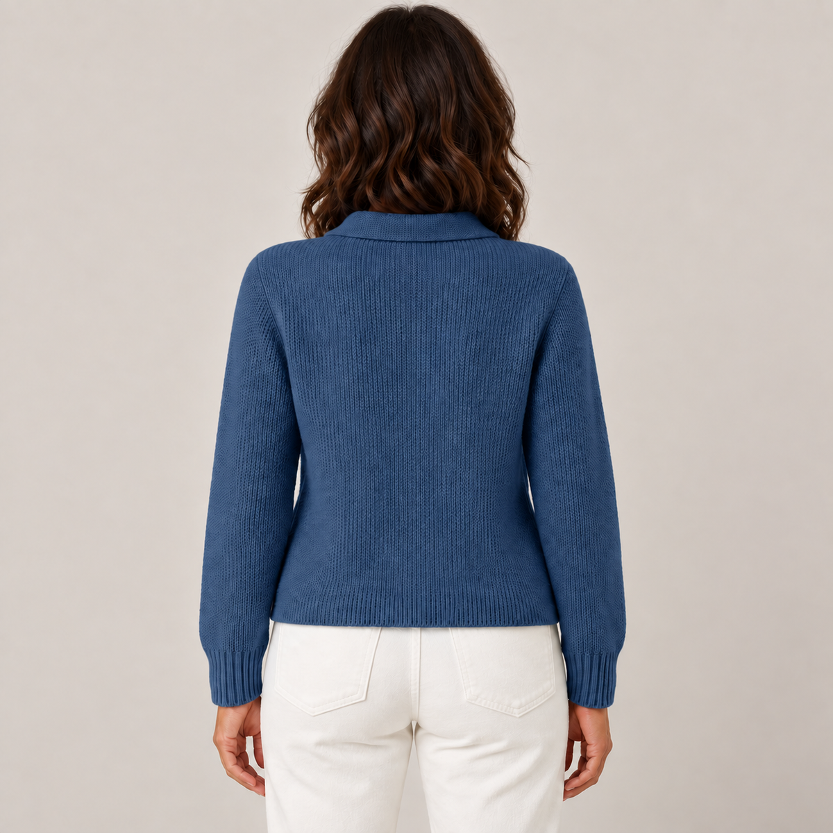 Audrey — Navy Blue — back view