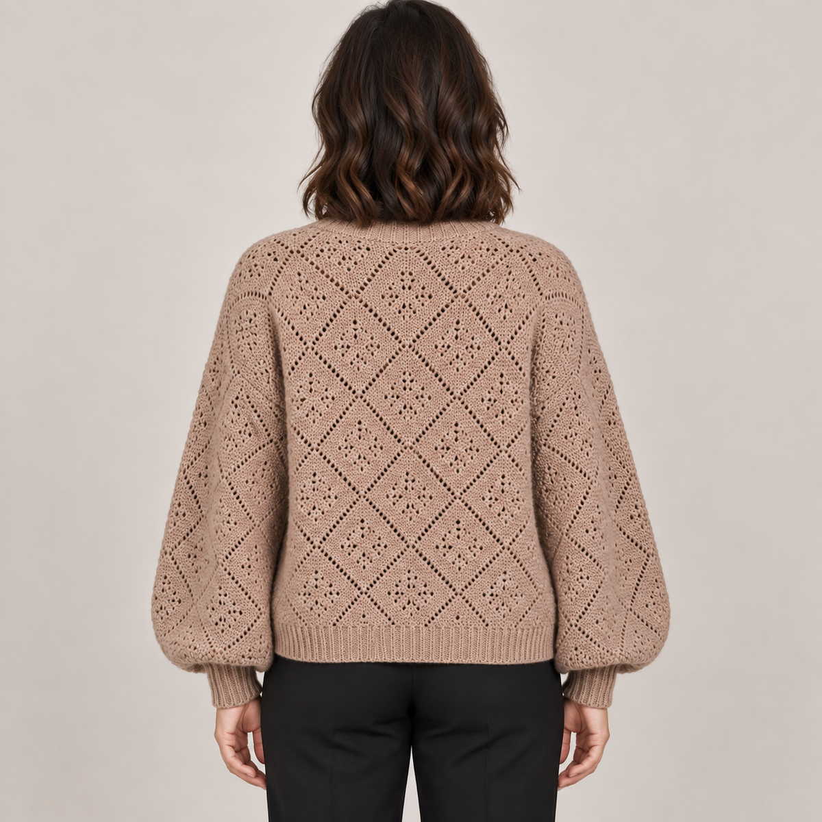 Elyzianne — Khaki — back view