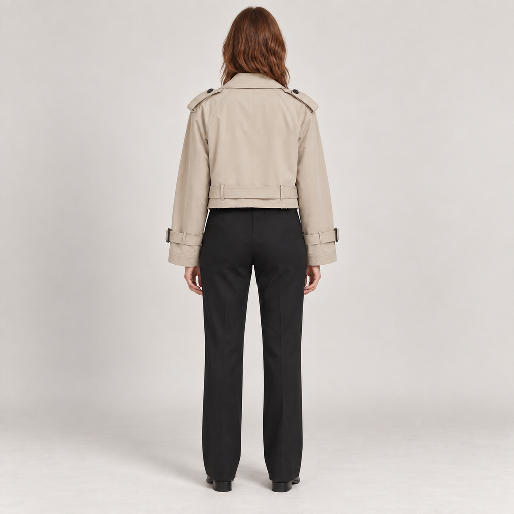 Geesje — Khaki — back view