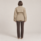 Elsje — Khaki — back view