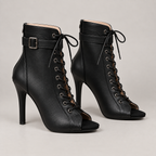 Raina Boots — Black — opposite lateral