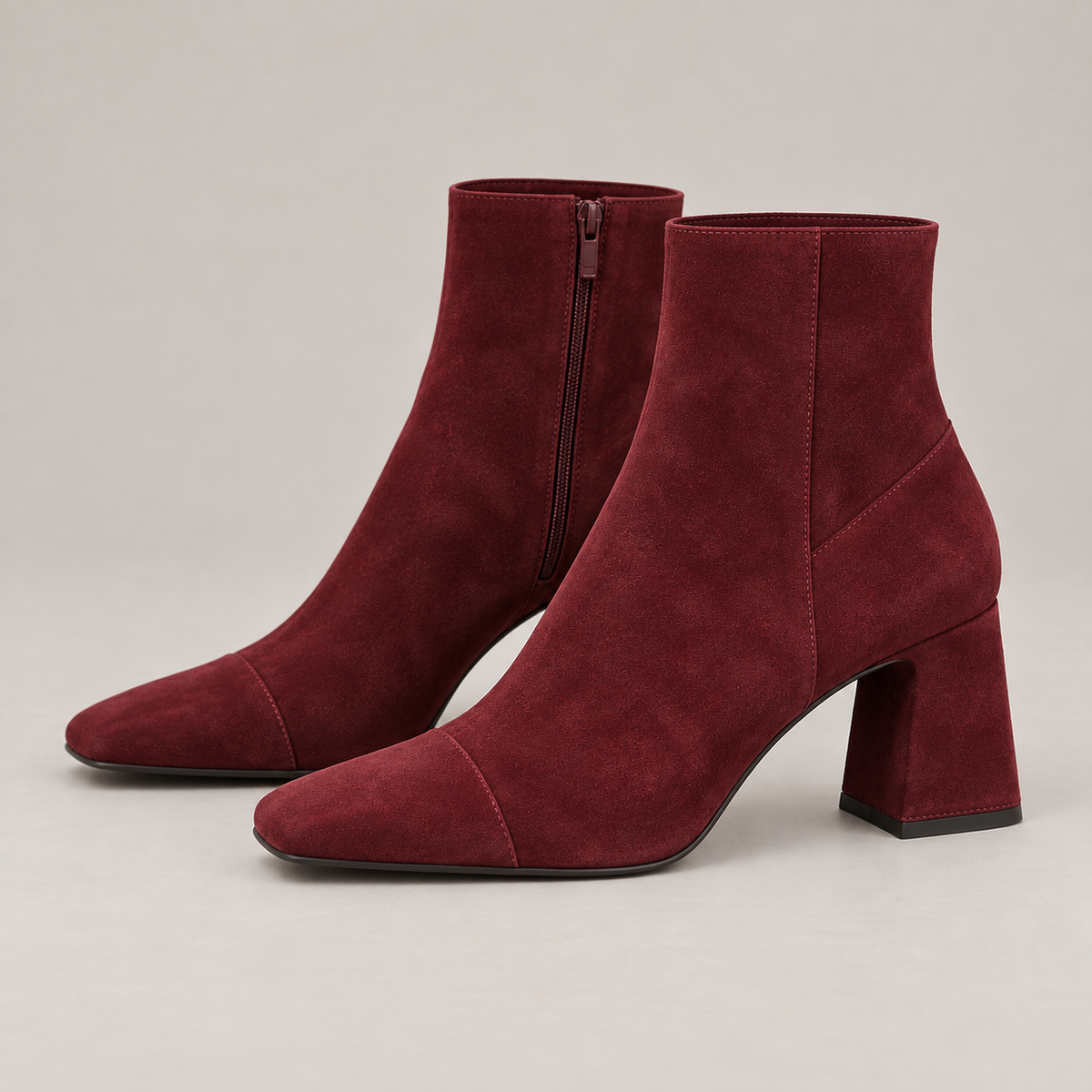 Beth — Burgundy Red — opposite lateral