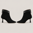 Laura Ankle Boots — Black — opposite lateral