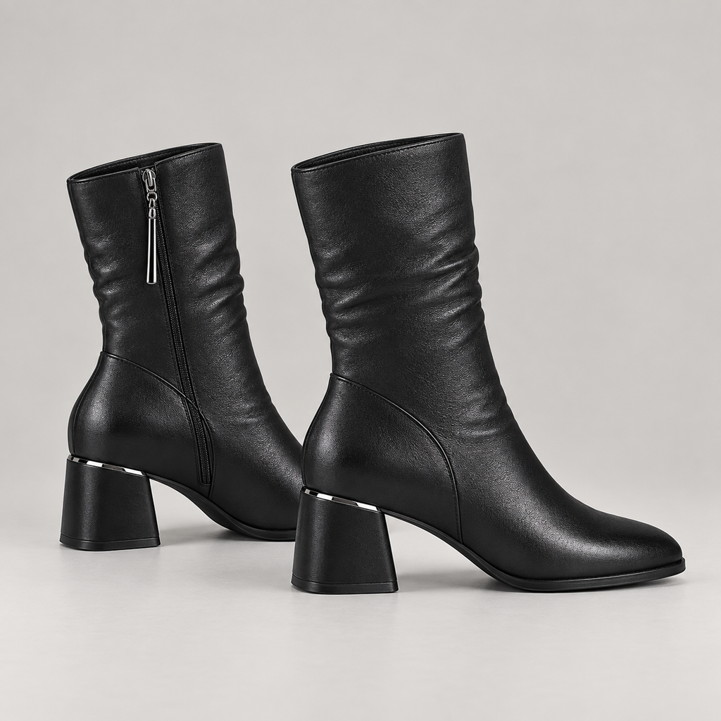 Eden Boots — Black — opposite lateral