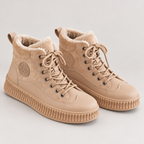 Salva Boots — Khaki — opposite lateral