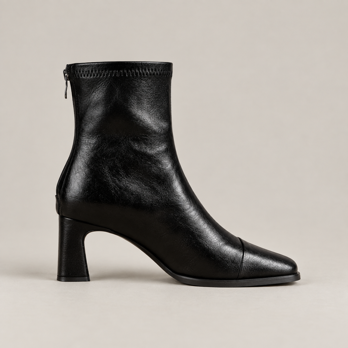 Refina Ankle Boots — Black — opposite lateral