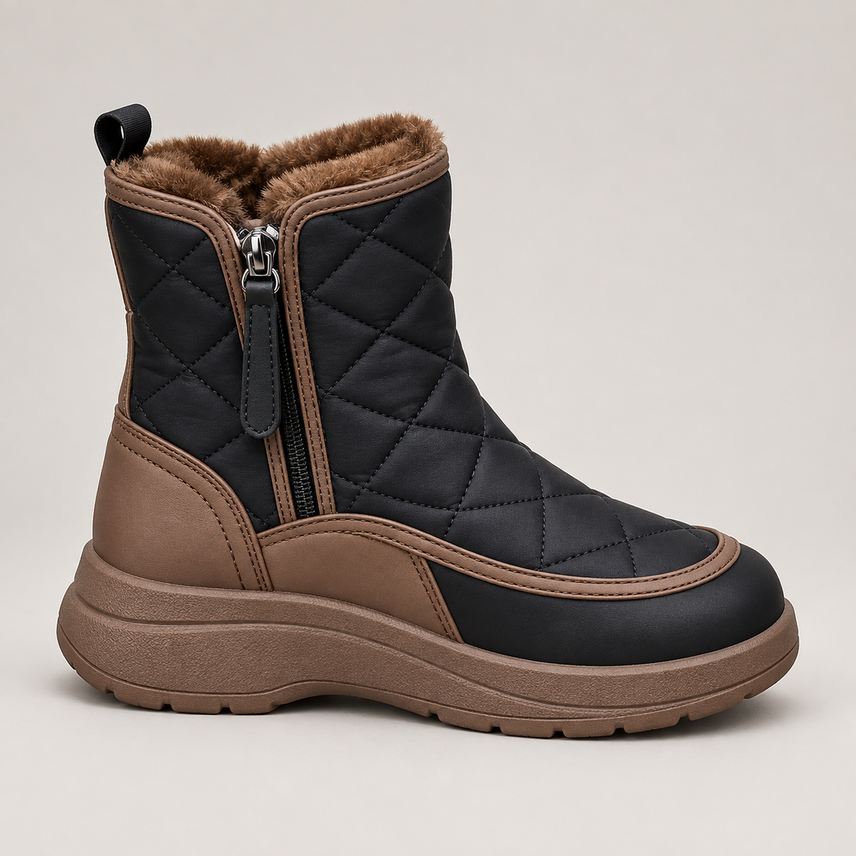 Zorey Boots — Black — opposite lateral
