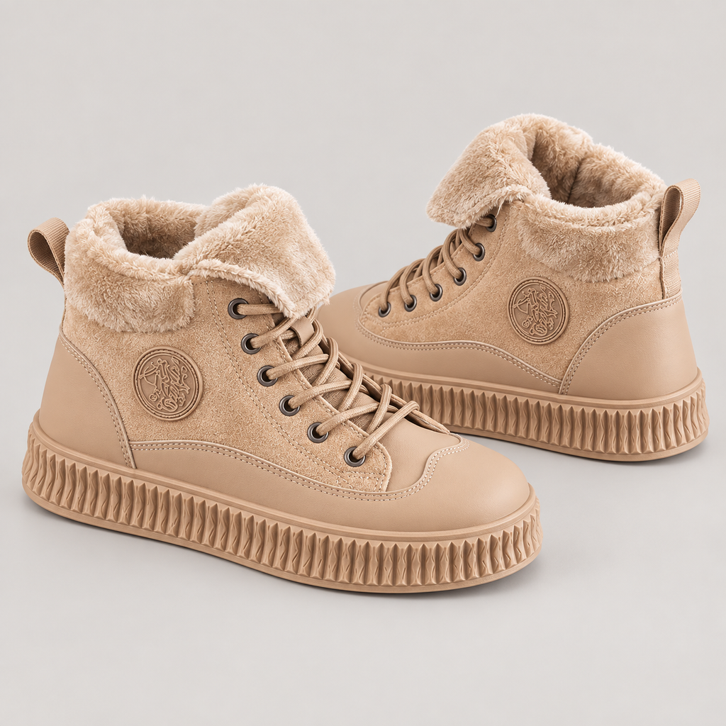 Peru Boots — Khaki — opposite lateral