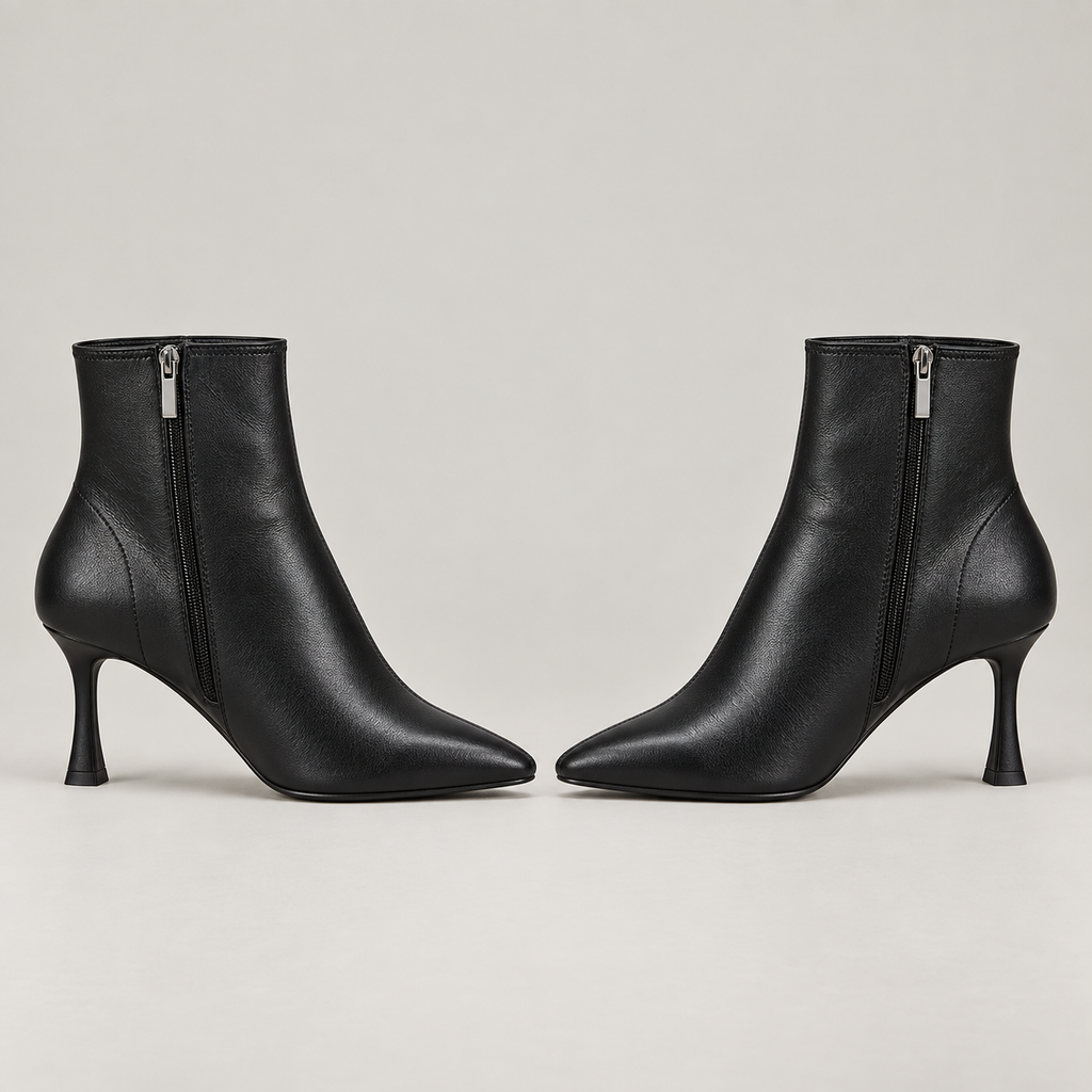 Mavy Ankle Boots — Black — opposite lateral