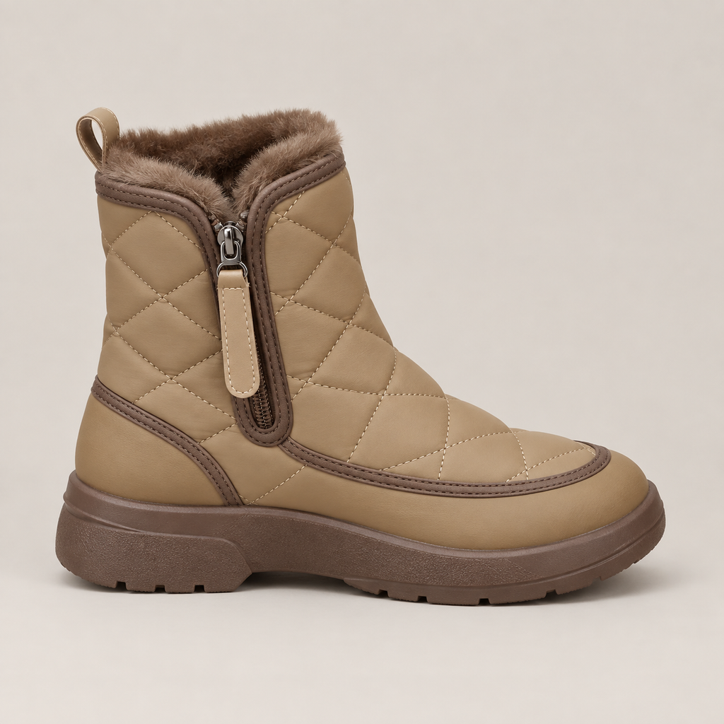 Zorey Boots — Brown — opposite lateral