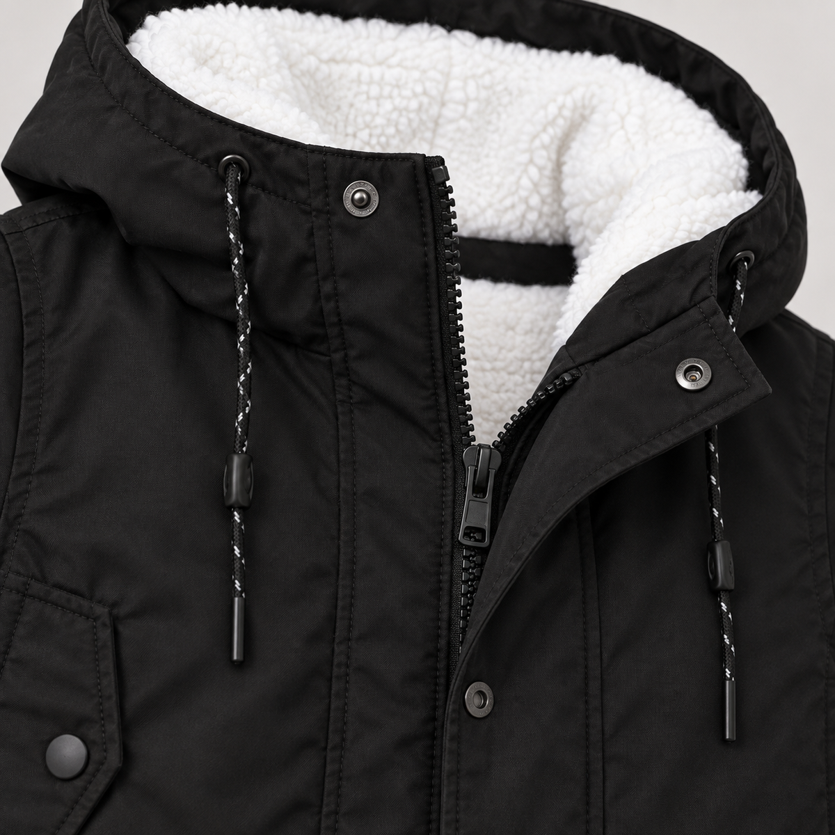 Amina — Black — detail