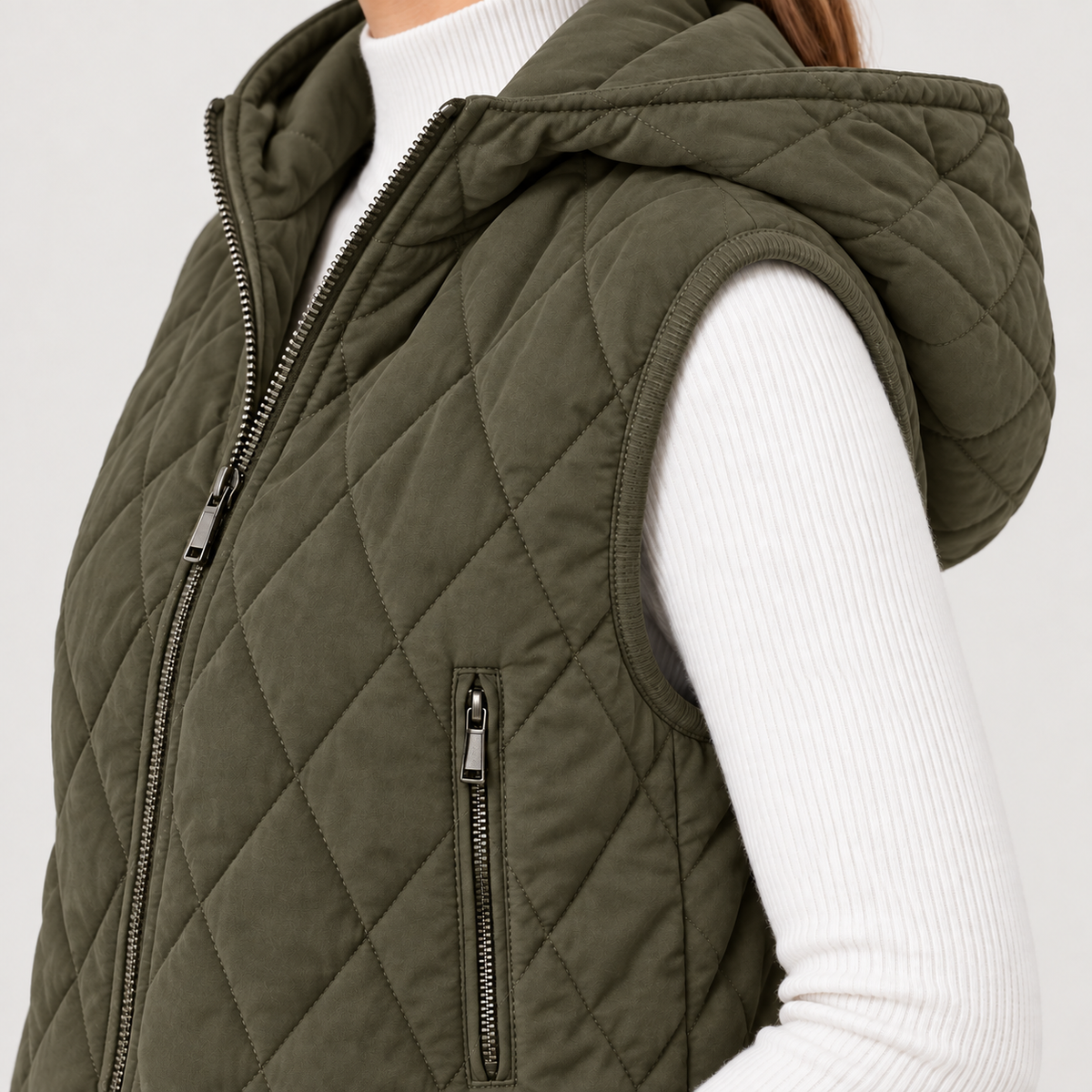 Liam — Army Green — detail