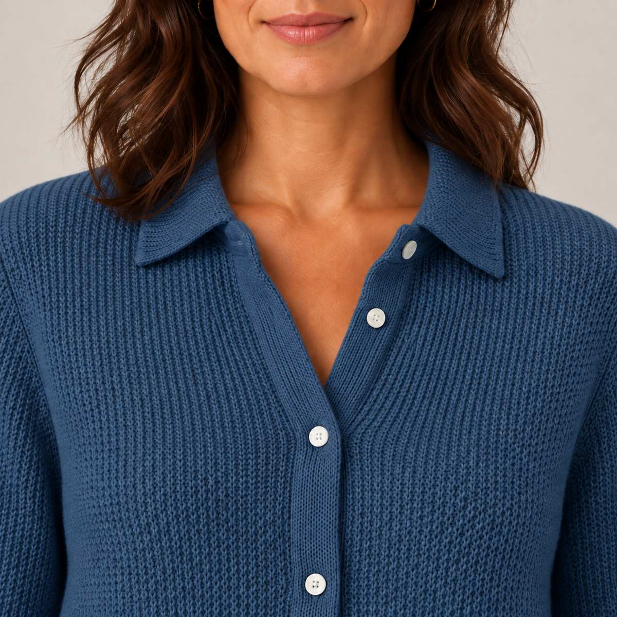 Audrey — Navy Blue — detail