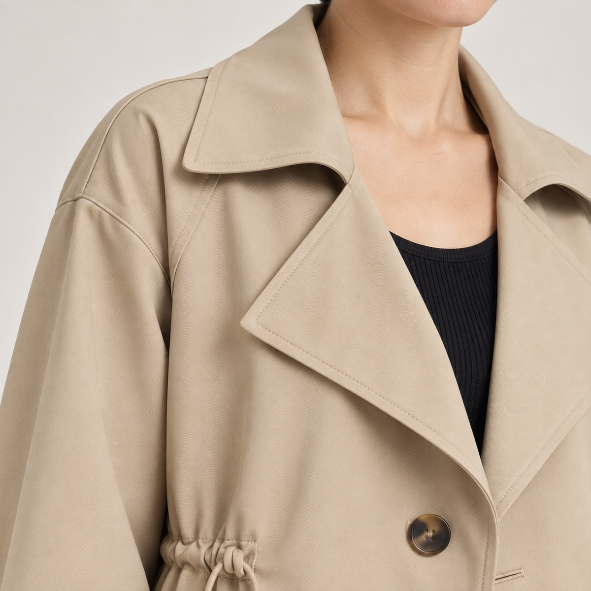 Lena — Khaki — detail