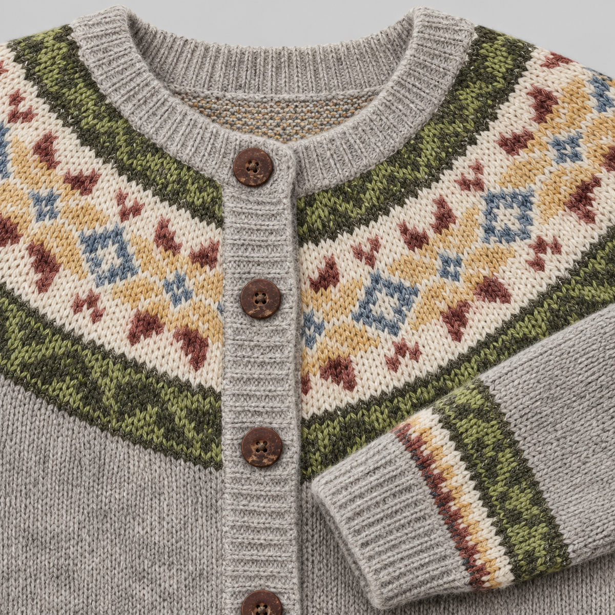 Thalynora — Gray/Green — detail