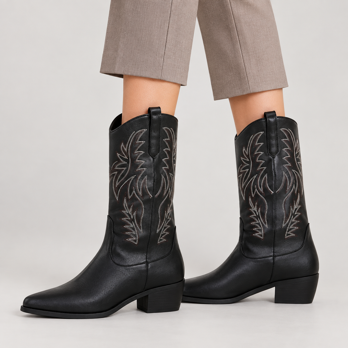 Claire — Black — on model