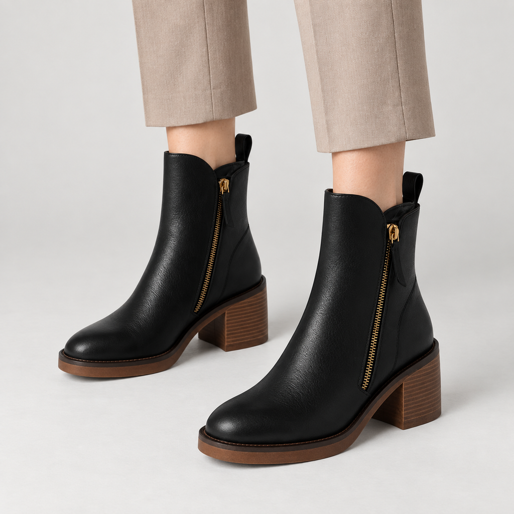 Gloria — Black — on model