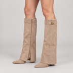Lunara — Beige — on model