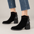 Belini Ankle Boots — Black — on model