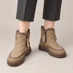 Zorey Boots — Brown — on model