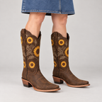 Daisy — Dark Brown — on model