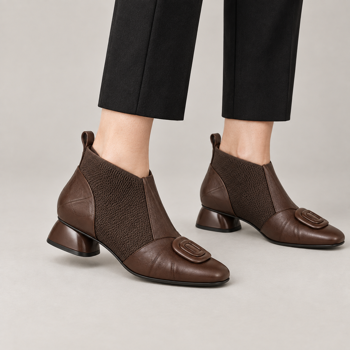 Pam — Brown — on model