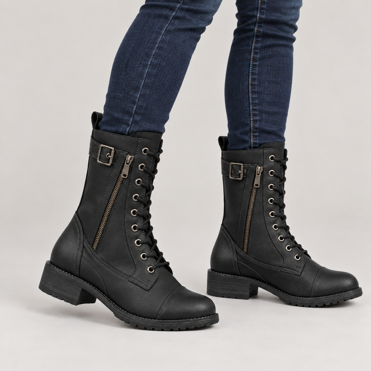 Sylvia — Black — on model
