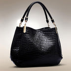 Lusso Milano - Crocodile Shoulder Bag