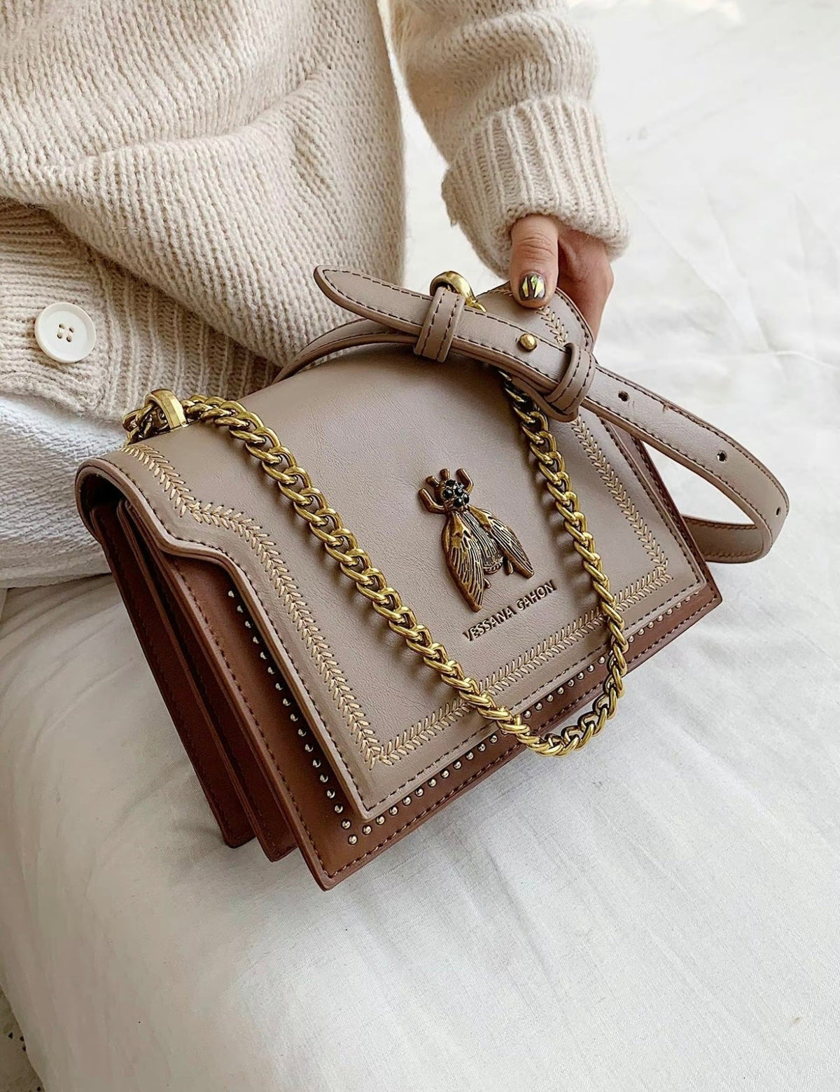 SIMONE™ - Timeless Luxury Chain Bag