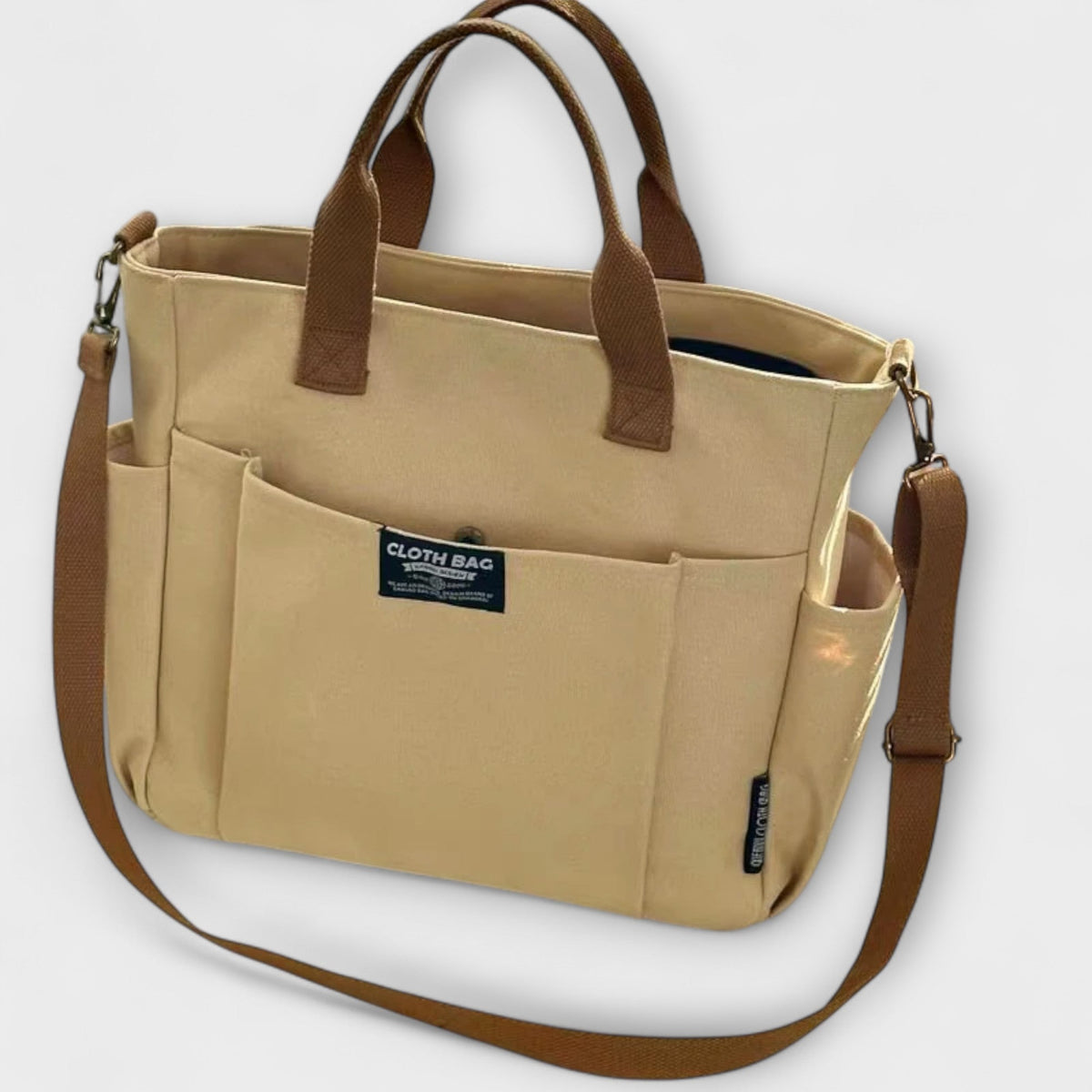 Olivia - Minimalistic Canvas Tote Bag