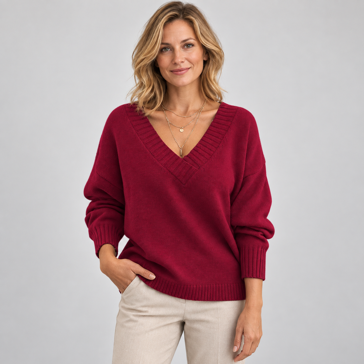 Lillian — Wine Red — photo 1