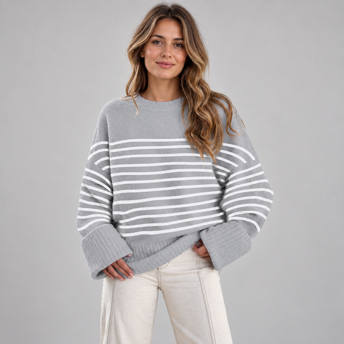 Stella — Grey White Stripe — photo 1